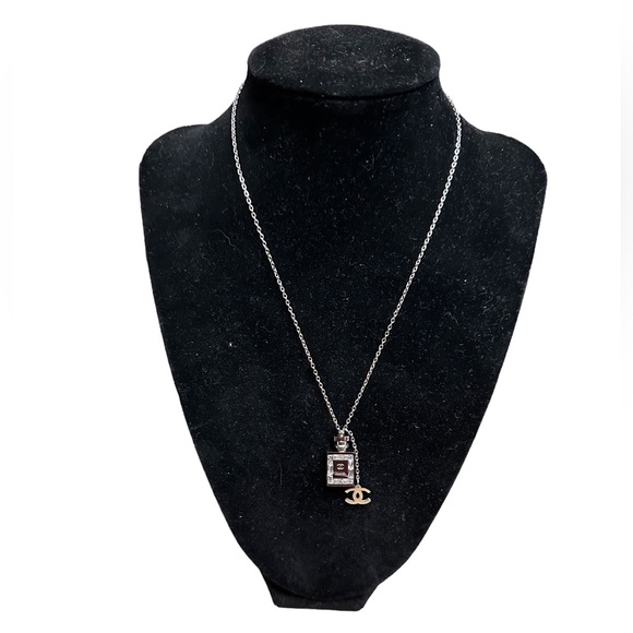 Chanel Perfume Bottle Necklace - Picture 3 of 7